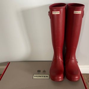 Military Red Hunter Boots